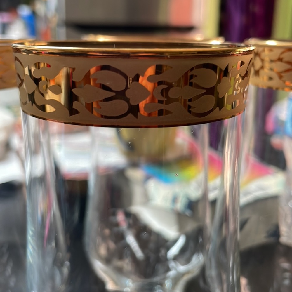 4 Water Goblets…. - Picture 3 of 3